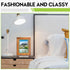 Yousoontic Clear Acrylic Book Stand, Easel Display Stand for Picture, Book, Decorative Plate, Platter (4 x 6 x 6 Inch)