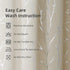 BUHUA Grommet Top Window Drapes for Living Room Bedroom, Energy Saving Room Darkening Curtains, 42W x 72L, 2 Panels,
