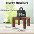 5-15 Inch Vigordream Plant Stand, Indoor/Outdoor Wood Plant Holder, Single Flower Pot Stand, Sturdy Planter Stands, Fit