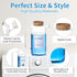 60oz Fabric Softener Dispenser,Liquid Laundry Detergent Dispenser with Lables,Laundry Detergent Container