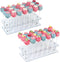 ANDGOO 2-Pack Cake Pop Stand, Clear Acrylic Lollipop Holder with 21 Holes for Weddings, Birthday Parties