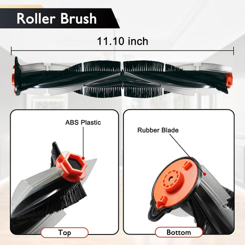 Replacement Parts for Neato Botvac D Series D3 D4 D5 D6 D7 D75 D80 D85 Robot Vacuum Cleaner Accessory Kit