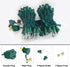 150 50 LED Warm White Christmas String Lights, FT Green Wire, UL Certified Connectable, Xmas Lights Outdoor or Indoor