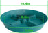 Feyvdzv 4 Pack 10 inch, 8 12 14 17 inch, Plant Saucer Plant Stand Plastic Plant Saucers for Indoors Outdoor, Heavy Duty