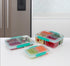 Sistema To Go Multi Split Meal & Food Container with Dividers & Clips, 820ml, BPA-Free, 1 Container, Color May Vary