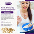 Just Solutions Crunch Anti-Soggy Cereal Bowl - Keeps Cereal Fresh & Crunchy, BPA Free, Blue