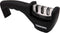 Premium Chef Knife Sharpener, Professional Kitchen 3 Slot Manual Knife Sharpener Kit, Black