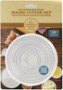 Mrs. Anderson’s Baking Cookie Fondant Cutters, Graduated Round, 10-Piece Set with Storage Container