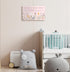 HoneyKICK 16.5" 10" Nursery Wall Art Dcor For Baby Girl Room - In a Field of Roses She is a Wildflower - Sized x
