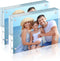 HOUSE DAY Acrylic Picture Frames 5x7, 2 Pack Magnetic 5x7 Picture Frame,