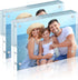 HOUSE DAY Acrylic Picture Frames 5x7, 2 Pack Magnetic 5x7 Picture Frame,