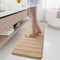 Buganda Memory Foam Bath Mat Rug, 59" x 17", Ultra Soft Non-Slip Water Absorbent Machine Washable Bath Rug