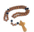 BC Inspirations Wooden Rosary - Brown Color