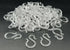 50PCS 1.7Inch Clear Plastic Punch Bowl Cup, S Hooks Hangers