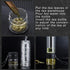 PARACITY Glass Tea Infuser Bottle, Double Wall Borosilicate Travel Tumbler Mug for Loose Leaf Herbal Tea, 13 OZ