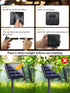 6 Pack 198FT 600 8 Christmas Solar String Lights Outdoor Waterproof, LED Green Wire Solar Fairy Lights with Modes