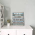 PHAMTE Funny River Rules Inspirational Quotes Wall Art - Farmhouse River Lake House Sign Print, 11x14 Inch