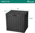 30 Package YITAHOME Gallon Deck Box Outdoor Storage Box, Waterproof Resin Delivery and Storage Box with Lockable Lid