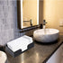 Sumnacon Counter Acrylic Guest Towel Holder, Modern Rectangular Disposable Hand Towel Holders Tray for Table, Bathroom