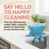 FKSWSQY 3D countertop Upgraded Hanging Sponge Rack with Drainage Holes, Suitable for Kitchen Sinks, Printed Fun Sponge