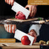7 Inch Cleaver Knife, Chinese Chopping Knife Cleaver, Sharp Meat Cleaver for Meat Cutting, German Steel & Ergonomic