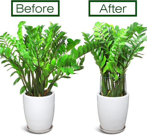 4 10" 15.8" LEOBRO Plant Support Stakes, PCS Plant Stakes, Plant Support, Peony Cages and Supports, Garden Stakes