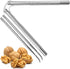 Artcome 3 Pcs Nutcracker Set, Stainless Steel Nut Cracker with 1 Nut Cracker and 2 Picks