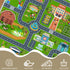 31''x47'' Kids Road Car Rug, Playroom Rugs City Road Race Track Rugs for Playing Cars Toys, Kids Car Rug Play Mat Road