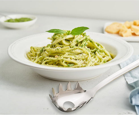 18/8 13-Inch HIC Kitchen Spaghetti Ladle and Pasta Server with Long Handle, Stainless Steel