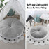 Large Kids Floor Cushion Seating, Circle Kids Floor Pillow for Children, Round Playroom Pillows Reading Nook Big