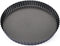 Beasea 10 Inch Tart Pan with Removable Bottom, Non-Stick Quiche Pie Shell, Fluted Edge Carbon Steel