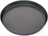 Beasea 10 Inch Tart Pan with Removable Bottom, Non-Stick Quiche Pie Shell, Fluted Edge Carbon Steel