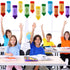 12 Pcs Crayon Pencil Hanging Honeycomb, Welcome Back to School Classroom Decorations for Teacher Appreciation Week