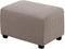 H.VERSAILTEX Ottoman Cover Slipcover Rectangle Fit Length 29"-34" Footrest Sofa Slipcovers Stool