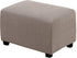 H.VERSAILTEX Ottoman Cover Slipcover Rectangle Fit Length 29"-34" Footrest Sofa Slipcovers Stool