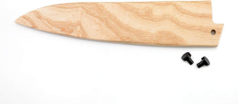 Mercer Culinary Natural Ash Wood Saya Cover, Blade Protector for 8" Chef and 210mm Gyuto Knives