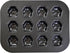 Mini Dog Cat Paw Print Baking Pan, 12 Cup Nonstick Madeleine Mold for Frozen Treats, Muffins, and Ice Cubes