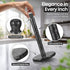 12 inch Countertop Flexzion Marble Paper Towel Holder (Black) - Kitchen Paper Towel Holder Stand Rack with Roll