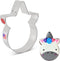 Unicorn Face Cookie Cutter | 4" Made in USA by Ann Clark