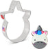 Unicorn Face Cookie Cutter | 4" Made in USA by Ann Clark
