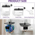 4+1 Pack COAZEX Clear Laundry Pods Container & Dryer Sheet Holder, Plastic Square Laundry Room Organization and Storage