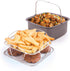Nuwave 2pc Brio Air Fryer Accessory Kit - Reversible Rack and Baking Pan for 3QT Brio Air Fryers or Larger
