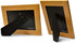 Family Where Life Begins And Love Never Ends - Engraved Natural Wood Photo Frame, Fits 5x7 Horizontal Portrait