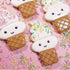 Soft Serve Ice Cream Cone Cookie Cutter - 4" Made in USA by Ann Clark