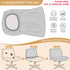 Armless NICEEC Criss Cross Chair Cover Office Dorm Desk Chair Covers Vanity Chair Covers Computer Mid Back Wide Seat