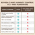 Boveda 49% Two-Way Humidity Control Packs, Size 8, 10 Pack for Music Bows & Small Woodwinds