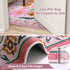 5x7 (Pink,5'x7') Beeiva Pink Flower Rugs for Bedroom Girls, Nursery Rug for Dorm Carpet with Low-Pile Non Slip, Soft