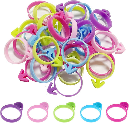 30 Pcs Pastry Bag Ties, Silicone Piping Bag Ties for Cake Decorating, Reusable Clips for Cupcakes and Pastry Seal