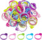30 Pcs Pastry Bag Ties, Silicone Piping Bag Ties for Cake Decorating, Reusable Clips for Cupcakes and Pastry Seal