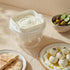 LZLOOK 2 Greek Yogurt Strainer | QT Ultra-Fine Mesh Filter with Spring Press | Yogurt, Kefir, Nut Milk & Soy Milk